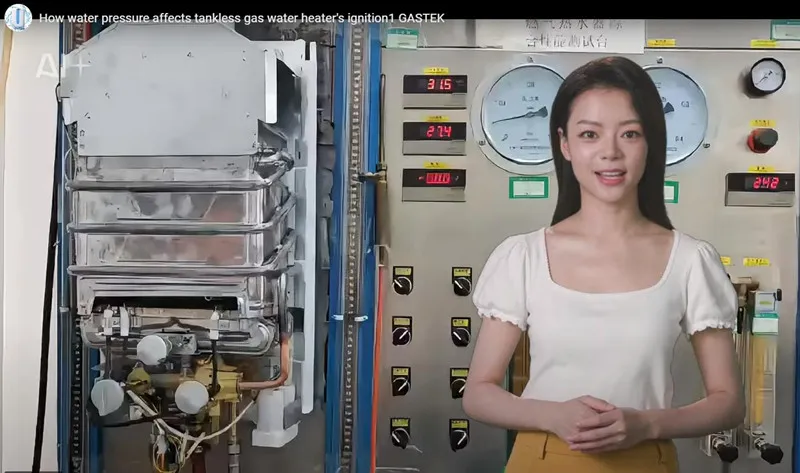 タンクレスガス給湯器の点火に水圧はどう影響するの？
